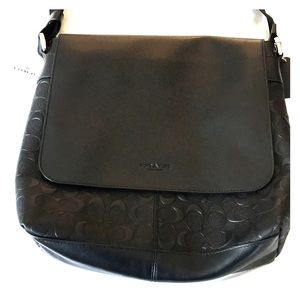 Coach messenger bag. Black brand new!